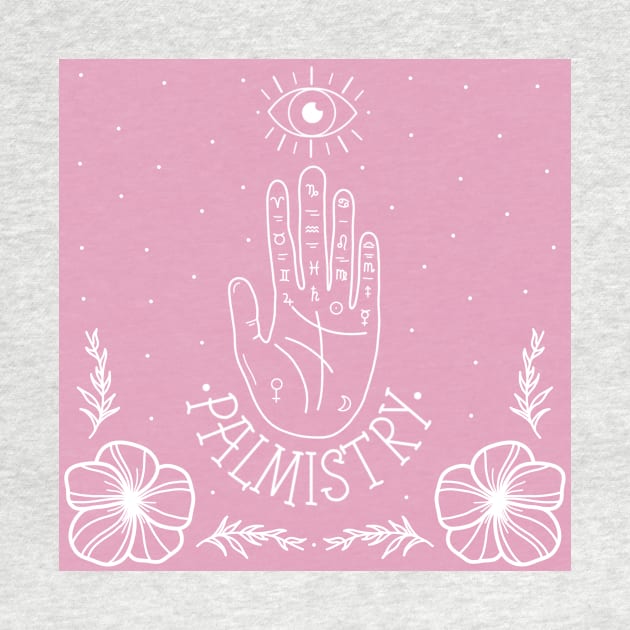 Pink palmistry by Jasmwills